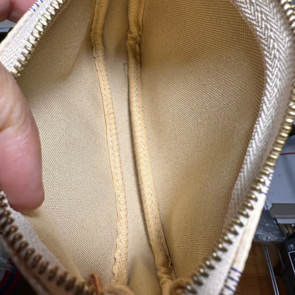 Louis Vuitton Azur Mini Pochette accessories Clutch Wristlet Pouch - Picture 8 of 16